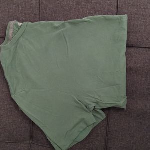 Old Navy Soft Washed Green Tee